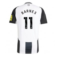 Newcastle United Harvey Barnes #11 Hemmatröja 2024-25 Korta ärmar